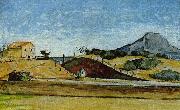 Paul Cezanne Der Bahndurchstich USA oil painting artist